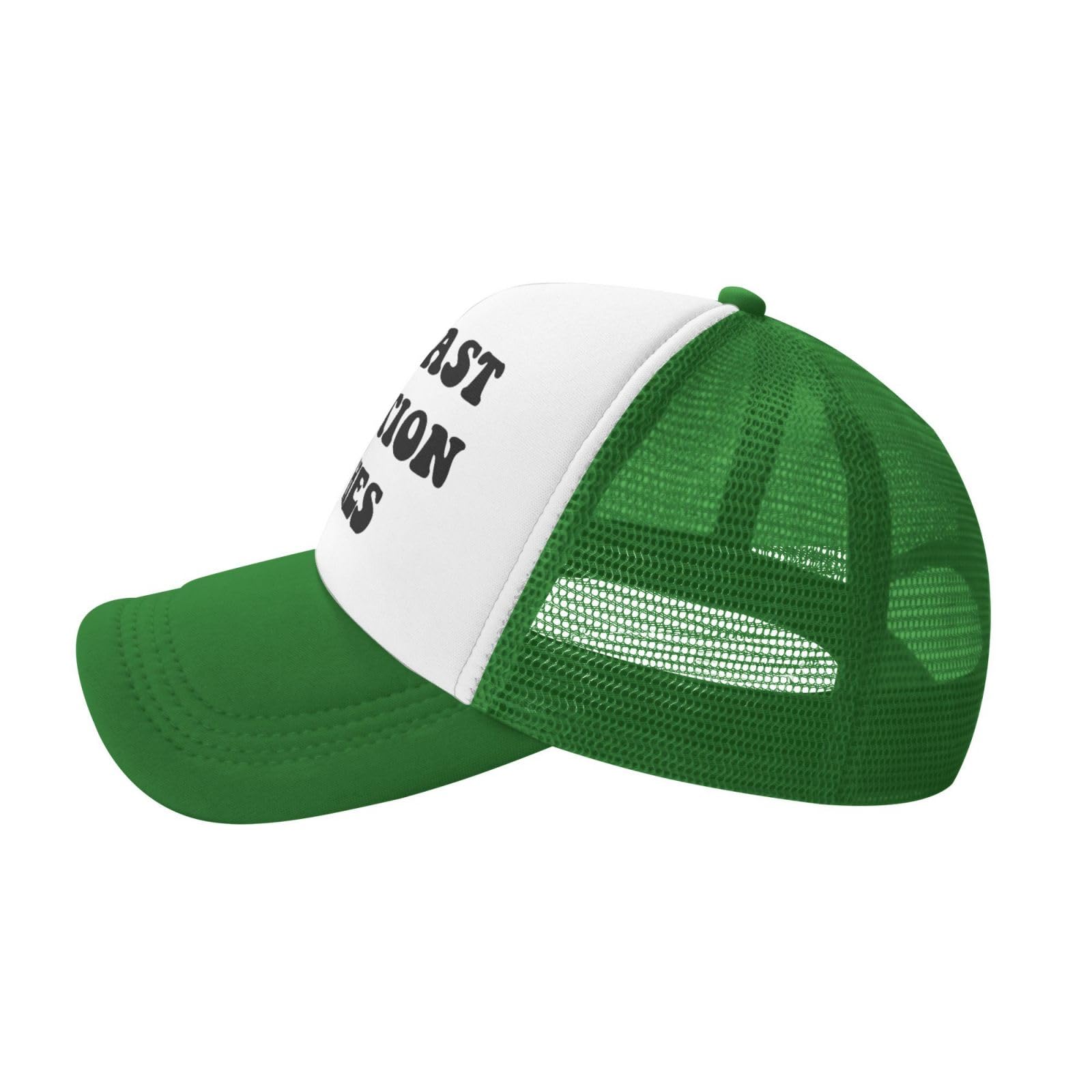 My Yeast Infection Itches Funny Gag Trucker Hat for Adult Humor Adjustable Mesh Sport Baseball Caps for Women Men Black
