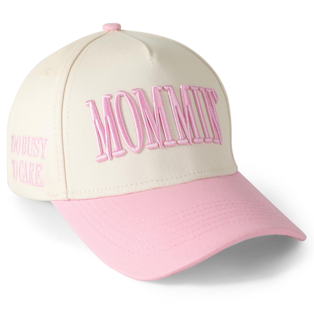 Mothers-day Trucker Hat for Women-Adjustable Embroidered Mom Baseball Cap