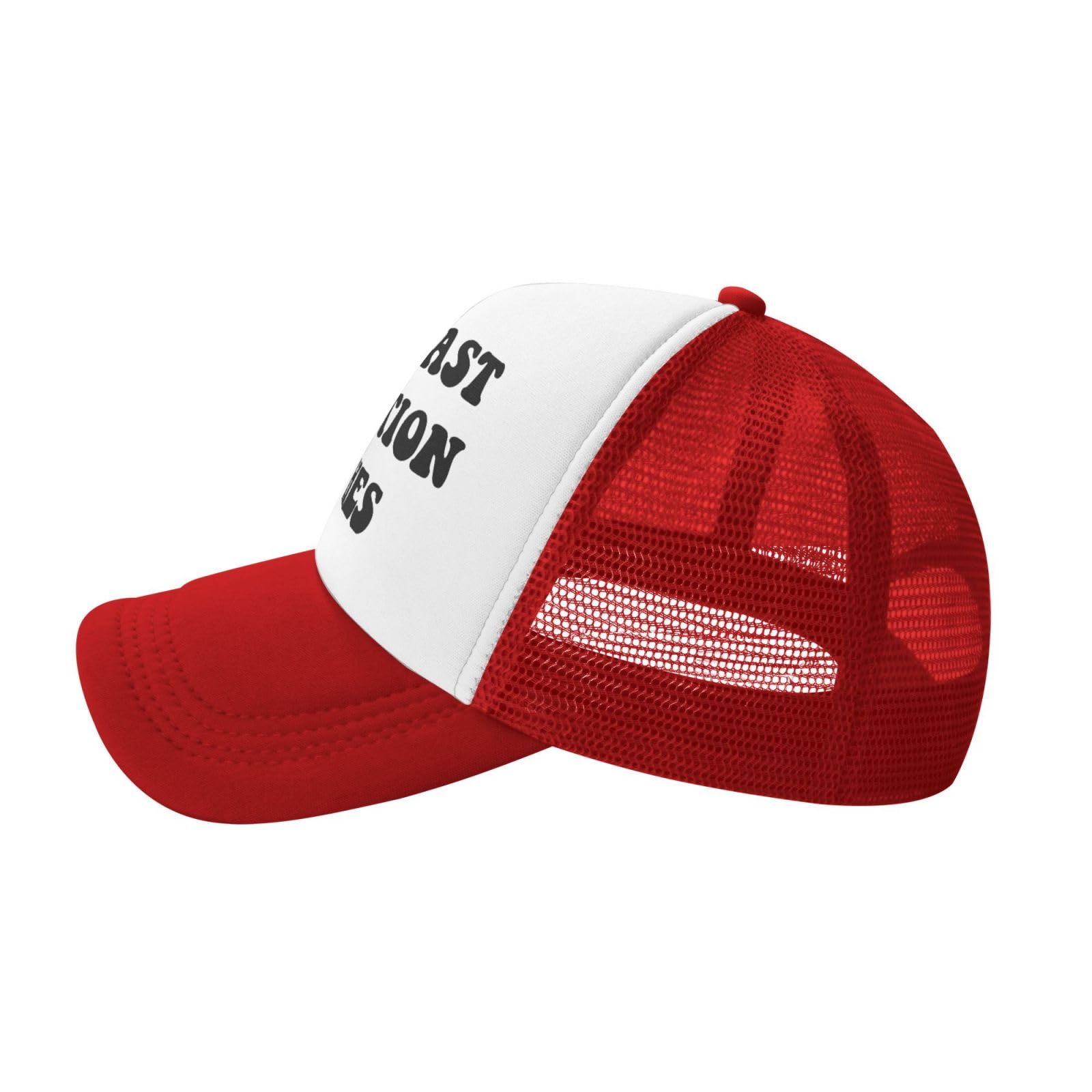 My Yeast Infection Itches Funny Gag Trucker Hat for Adult Humor Adjustable Mesh Sport Baseball Caps for Women Men Black