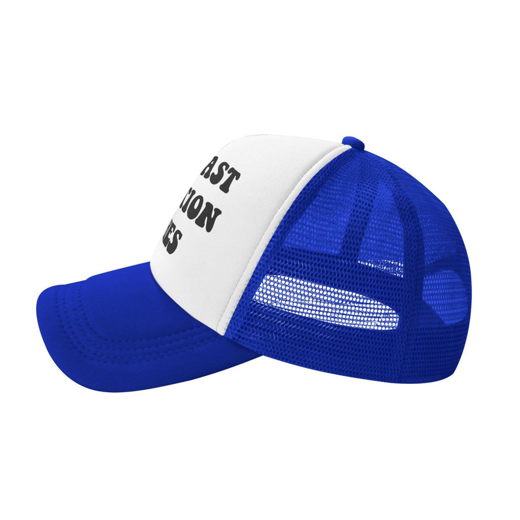 My Yeast Infection Itches Funny Gag Trucker Hat for Adult Humor Adjustable Mesh Sport Baseball Caps for Women Men Black