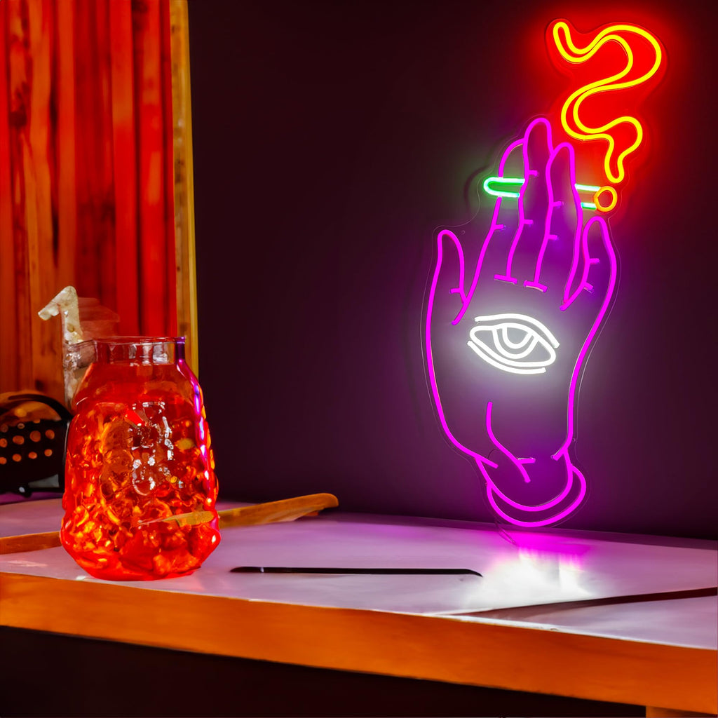 Neon Signs for Wall Decor,Light Up signs for Bedroom Game Room Party Club Decor,Battery box or USB Powered (Style A)