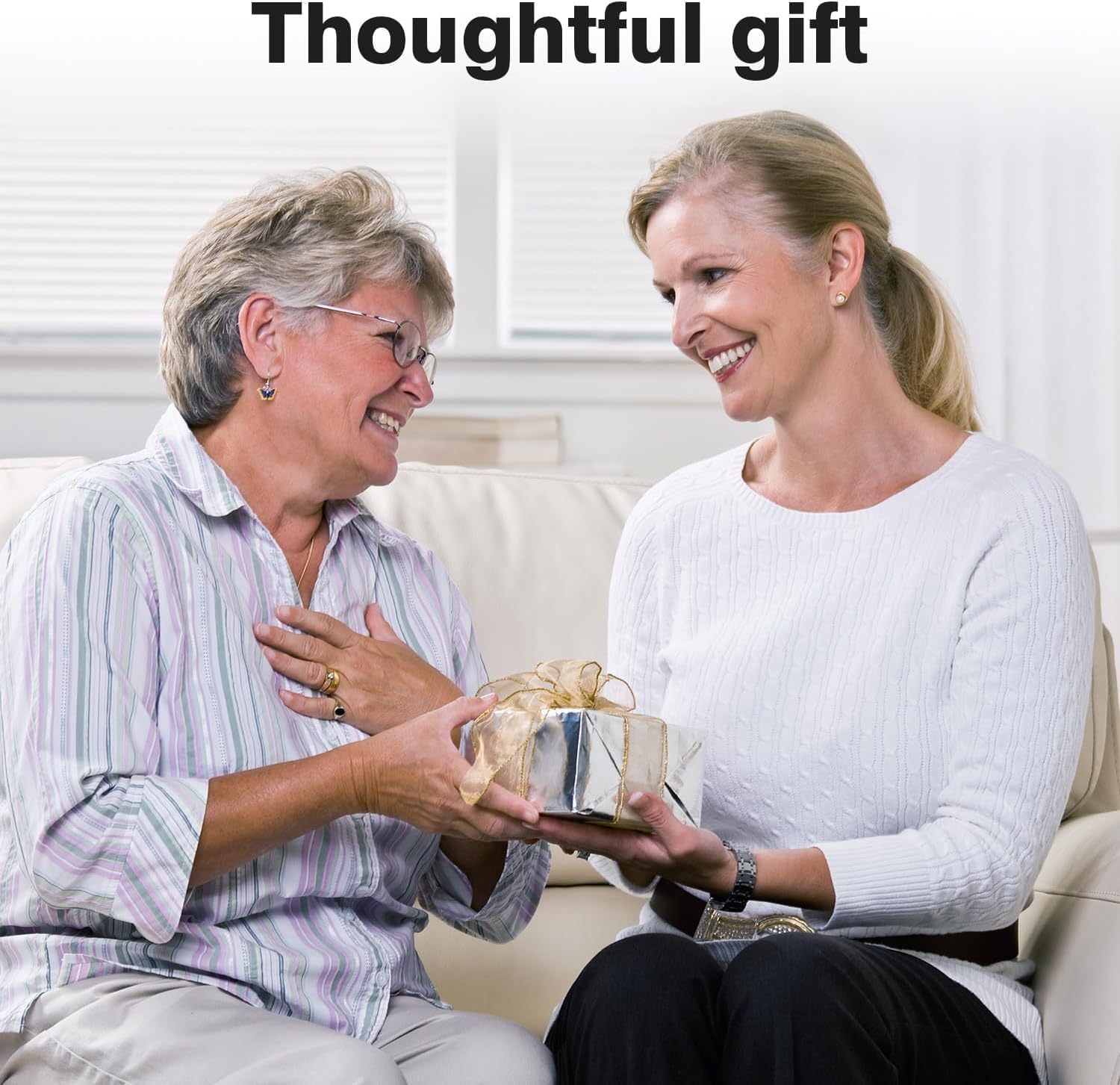 AS SEEN ON TIKTOK Massage Gun Deep Tissue for Pain Relief with 4 Massage Heads & 6 Speeds, Electric Mini Handheld Body Massager for Any Pain Relief, Best Gifts for Dad and Mom