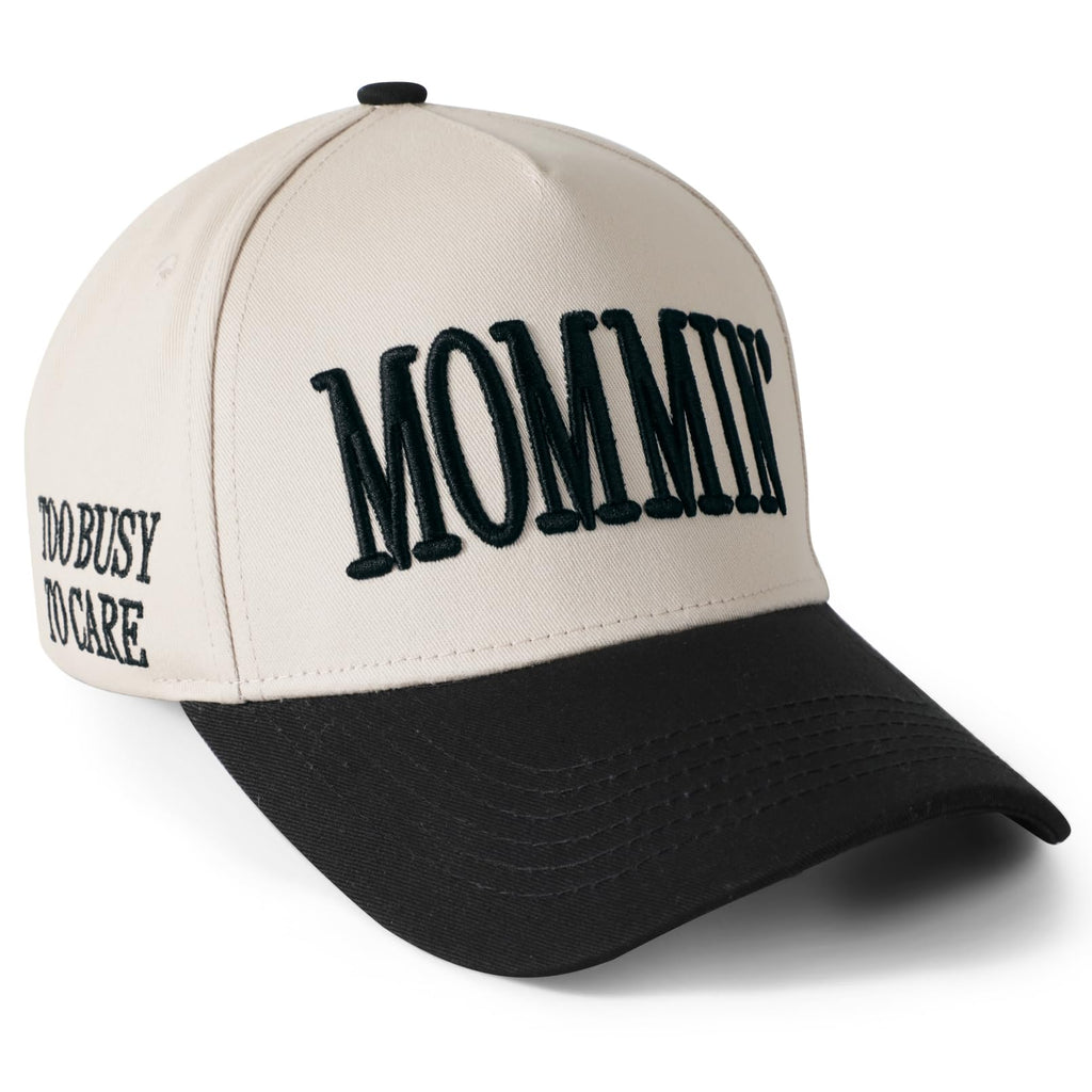 Mothers-day Trucker Hat for Women-Adjustable Embroidered Mom Baseball Cap