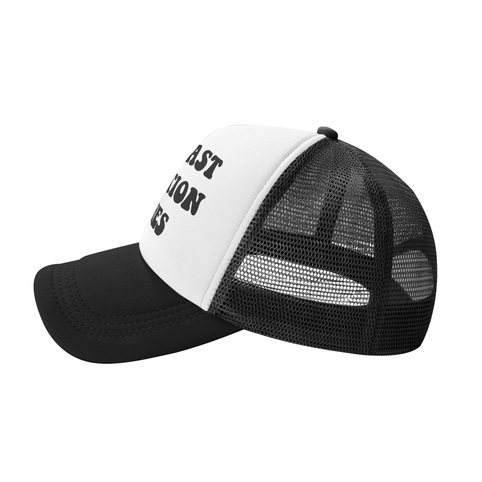 My Yeast Infection Itches Funny Gag Trucker Hat for Adult Humor Adjustable Mesh Sport Baseball Caps for Women Men Black