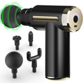 AS SEEN ON TIKTOK Massage Gun Deep Tissue for Pain Relief with 4 Massage Heads & 6 Speeds, Electric Mini Handheld Body Massager for Any Pain Relief, Best Gifts for Dad and Mom