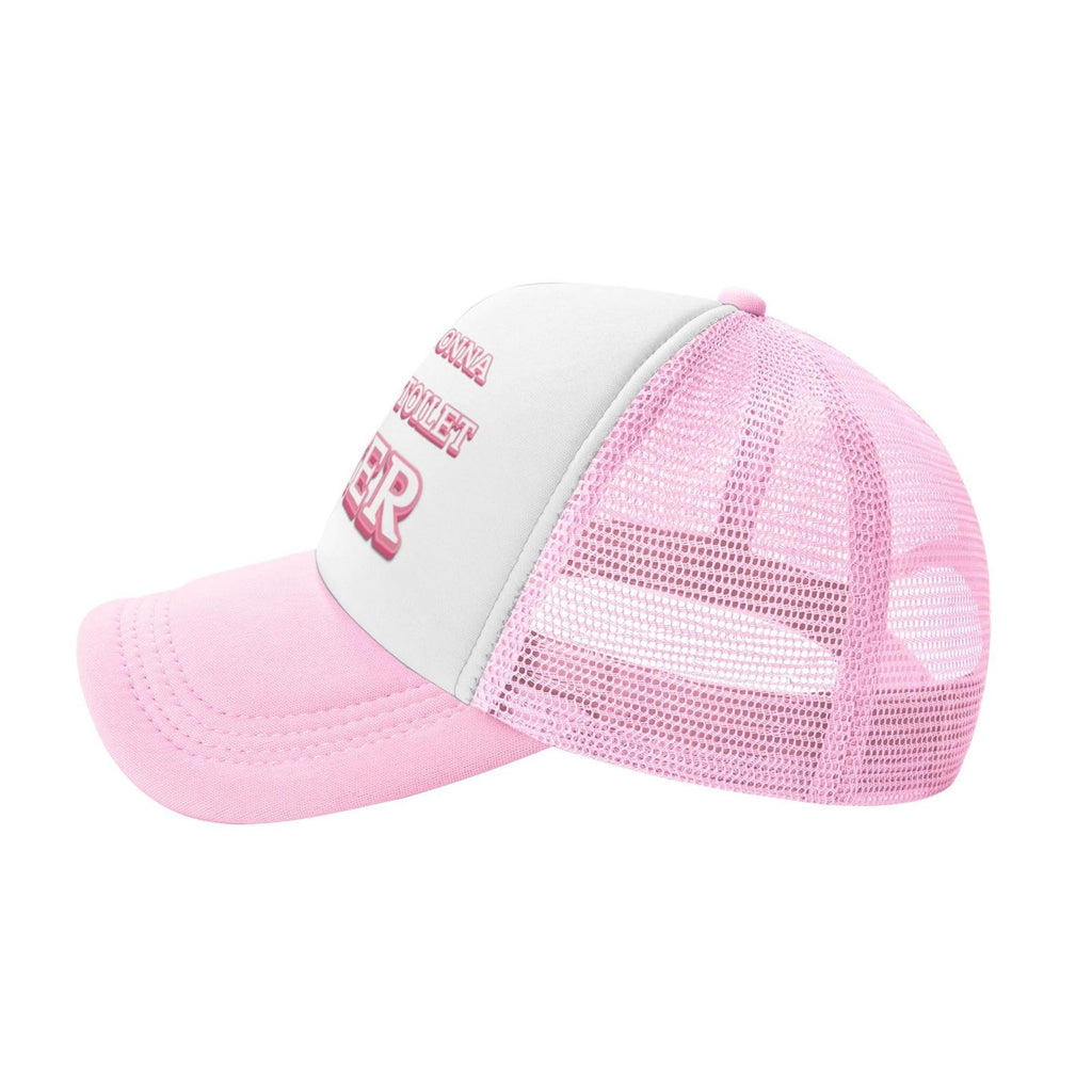 Funny Trucker Hats-Lightweight and Breathable Polyester Mesh Baseball Cap, Adjustable Fit Fishing Black Hat