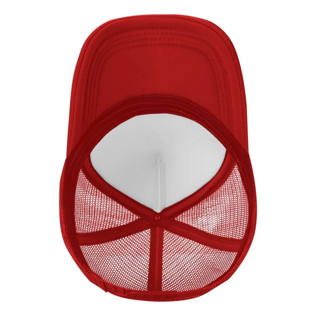 I Love Heart Hot Dads Funny Gag Trucker Hat for Adult Humor