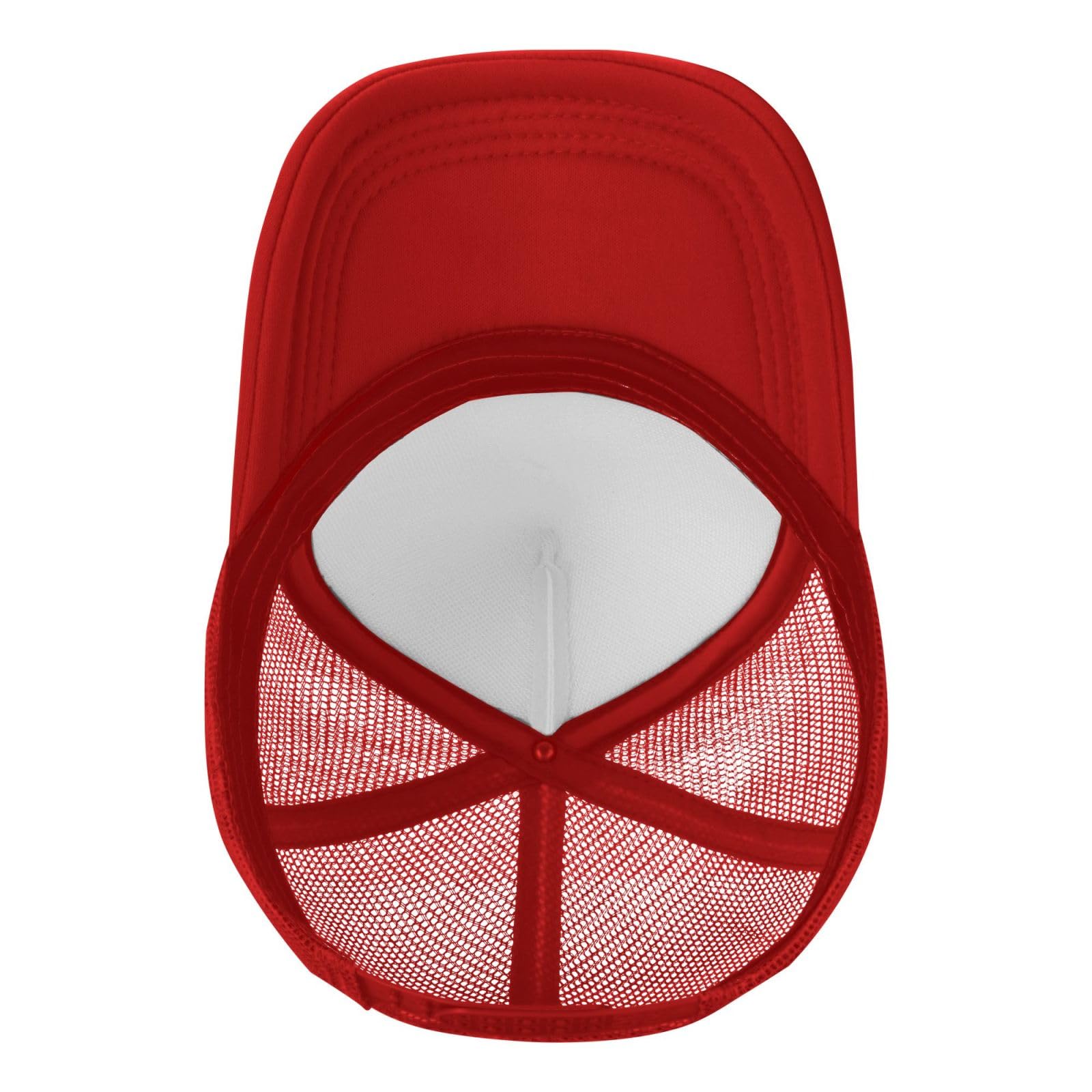 I Love Heart Hot Dads Funny Gag Trucker Hat for Adult Humor