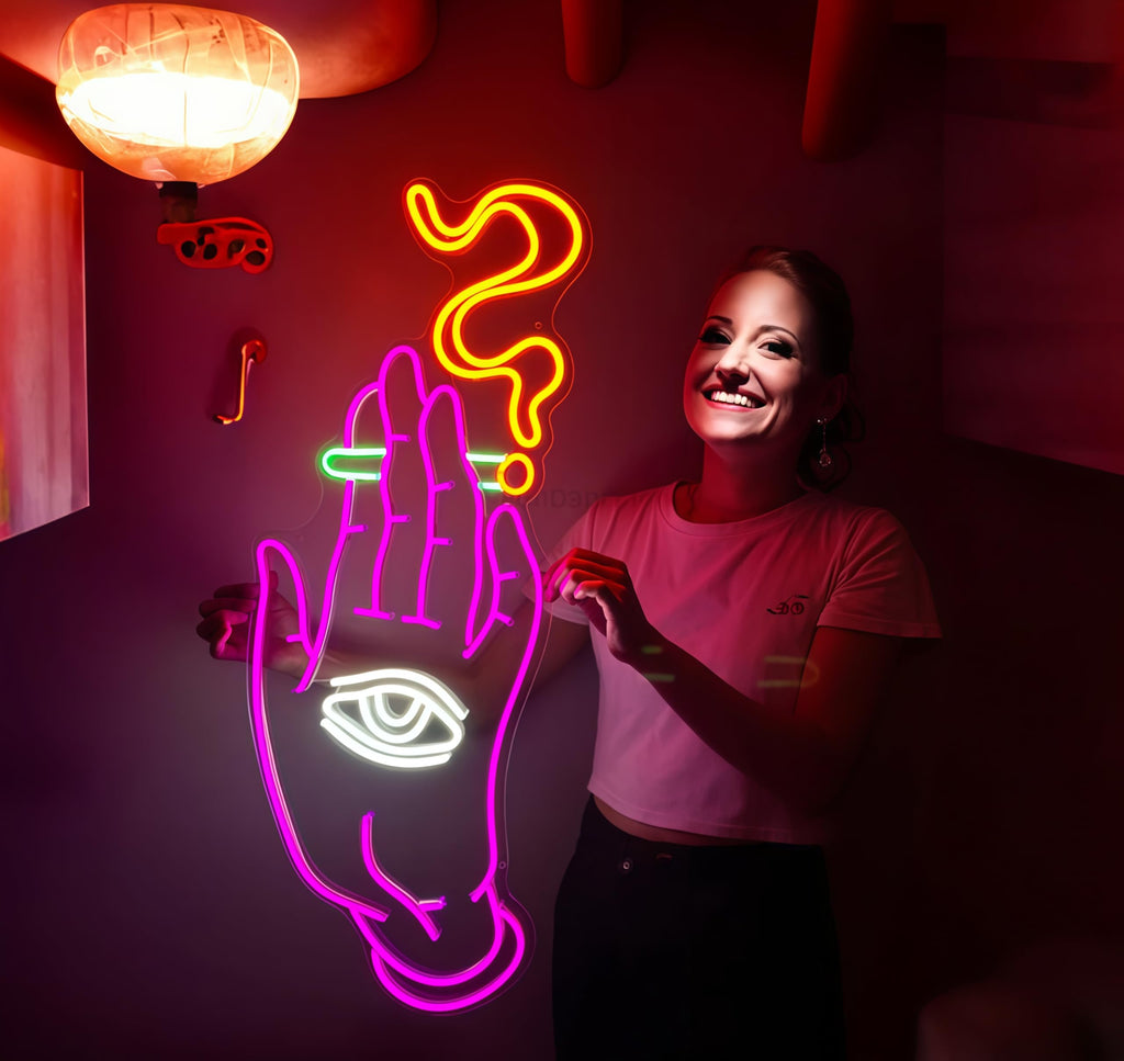 Neon Signs for Wall Decor,Light Up signs for Bedroom Game Room Party Club Decor,Battery box or USB Powered (Style A)