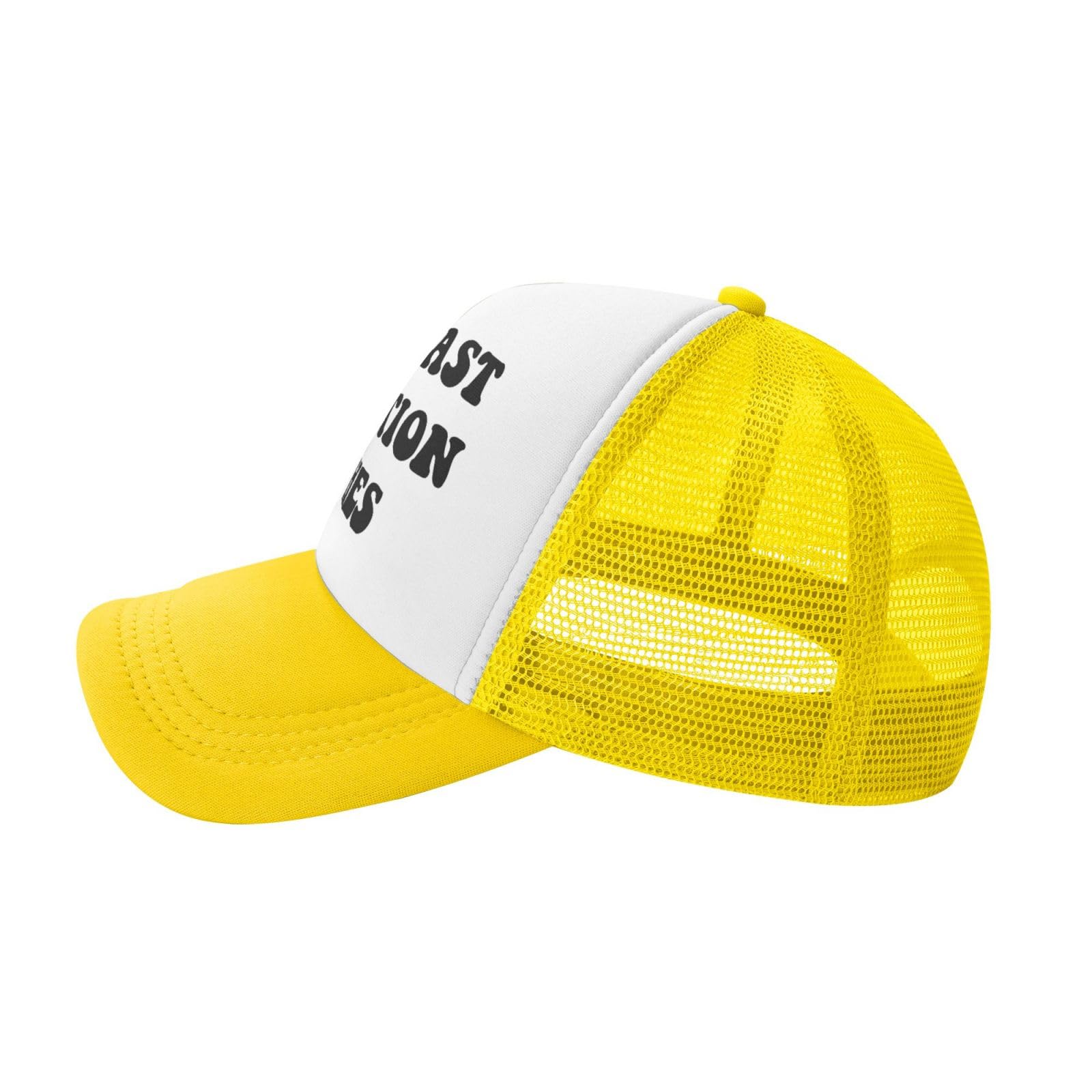 My Yeast Infection Itches Funny Gag Trucker Hat for Adult Humor Adjustable Mesh Sport Baseball Caps for Women Men Black