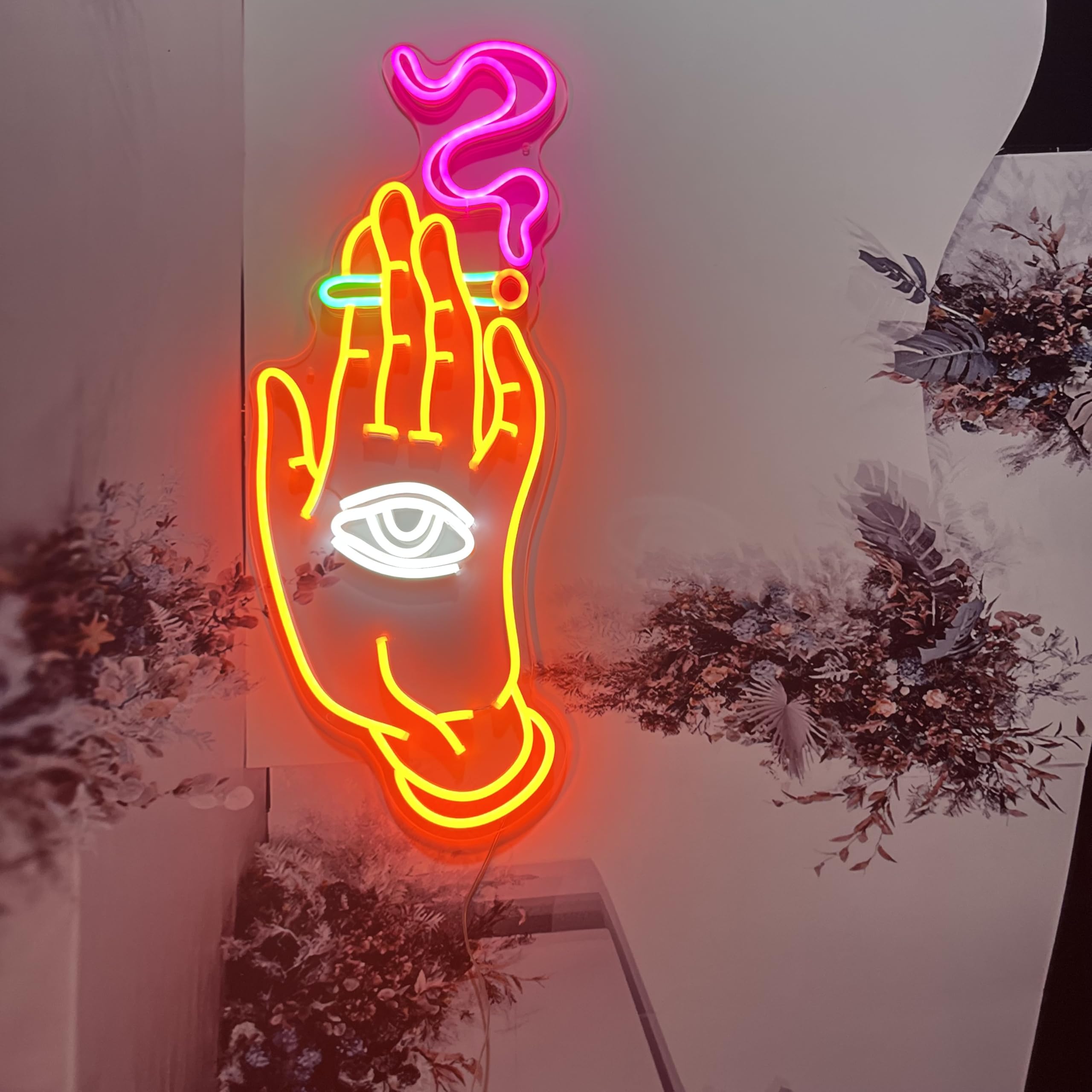 Neon Signs for Wall Decor,Light Up signs for Bedroom Game Room Party Club Decor,Battery box or USB Powered (Style A)
