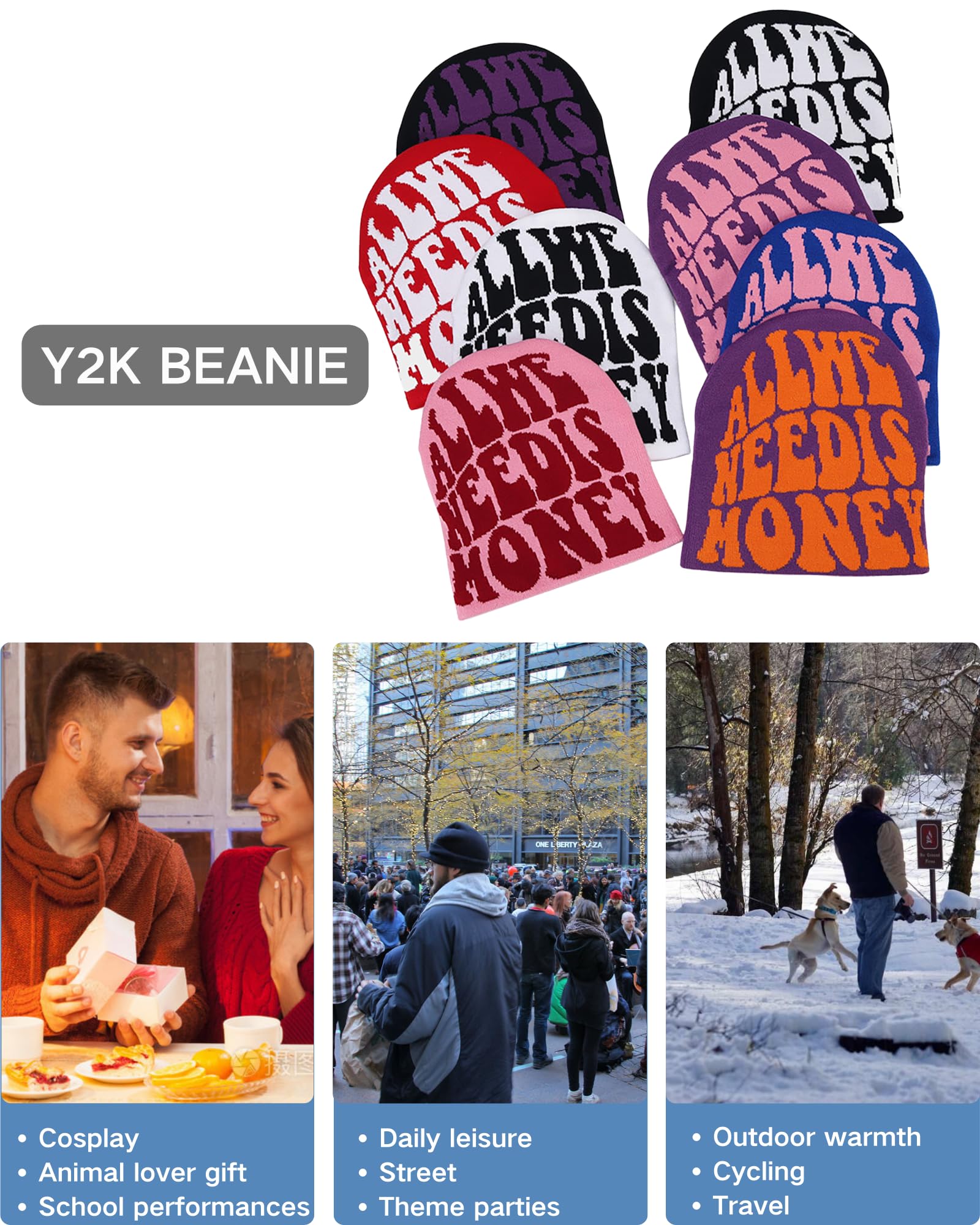All we need is money beanie