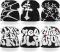 6 Pcs Beanies Spider Web