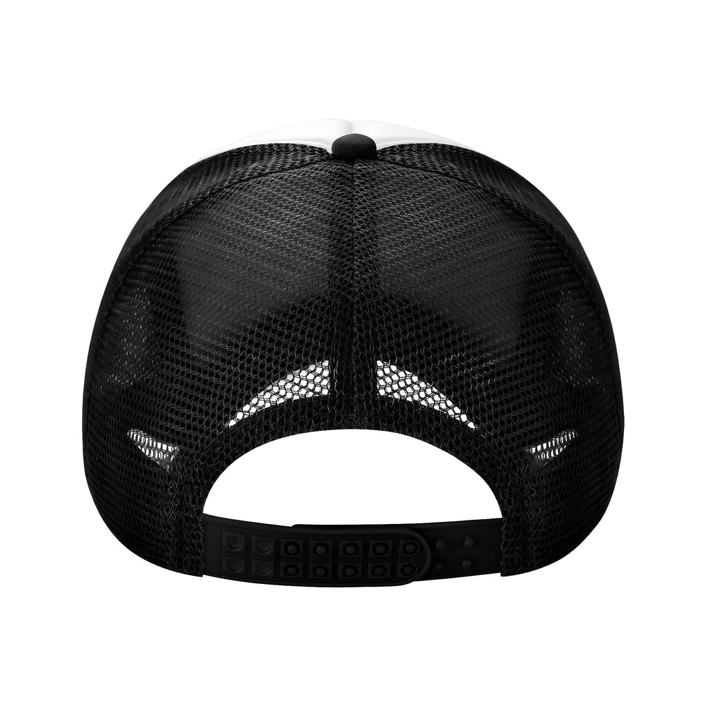 Funny Trucker Hats-Lightweight and Breathable Polyester Mesh Baseball Cap, Adjustable Fit Fishing Black Hat