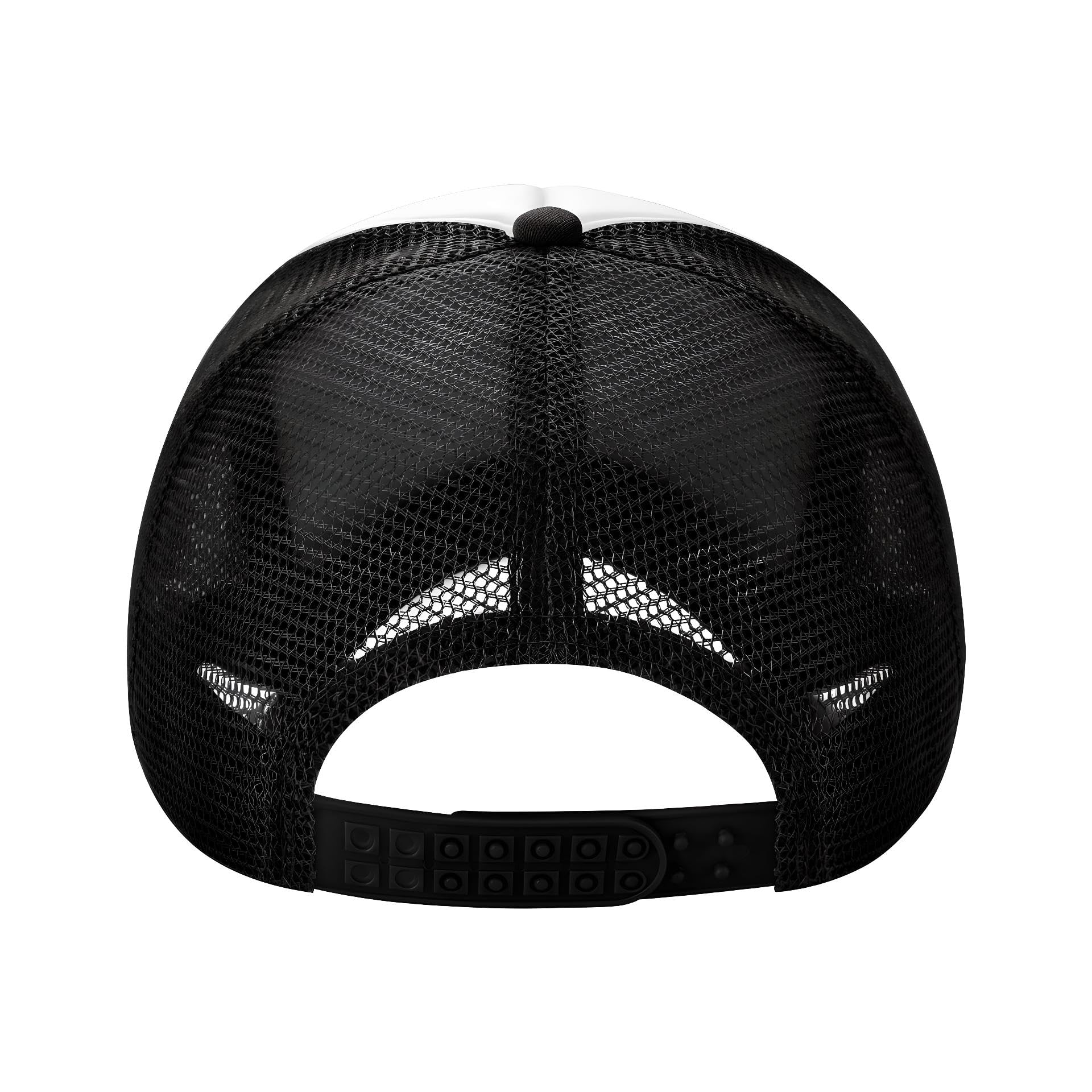 Funny Trucker Hats-Lightweight and Breathable Polyester Mesh Baseball Cap, Adjustable Fit Fishing Black Hat