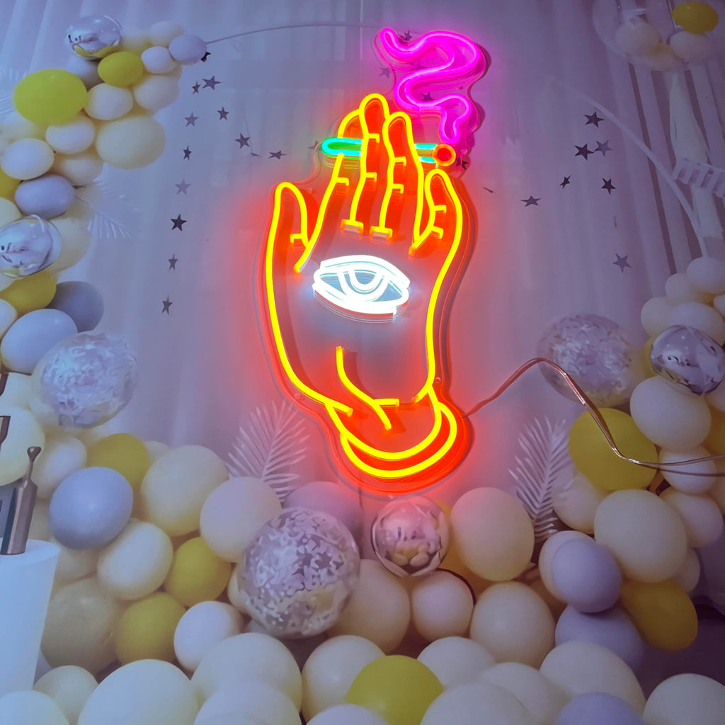 Neon Signs for Wall Decor,Light Up signs for Bedroom Game Room Party Club Decor,Battery box or USB Powered (Style A)
