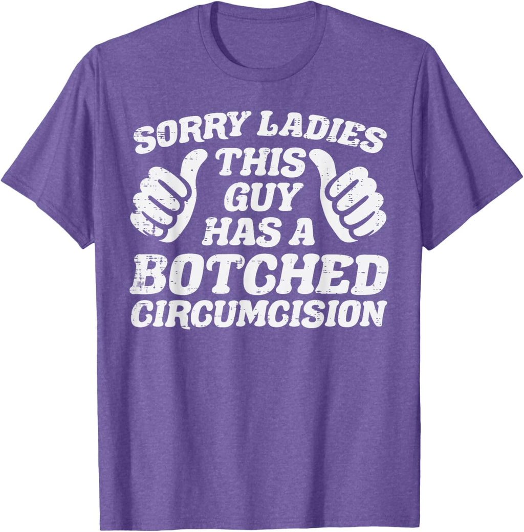 Inappropriate This Guy Botched Funny Cringe Humor Meme Men T-Shirt