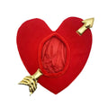 Red Heart Shaped Hat