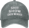 Funny Hat Shit Show Crew Member