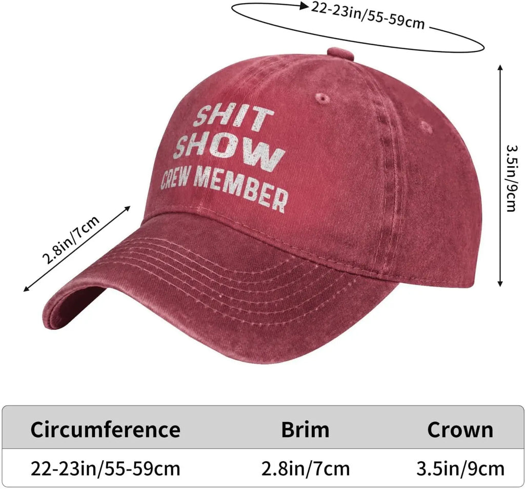 Funny Hat Shit Show Crew Member