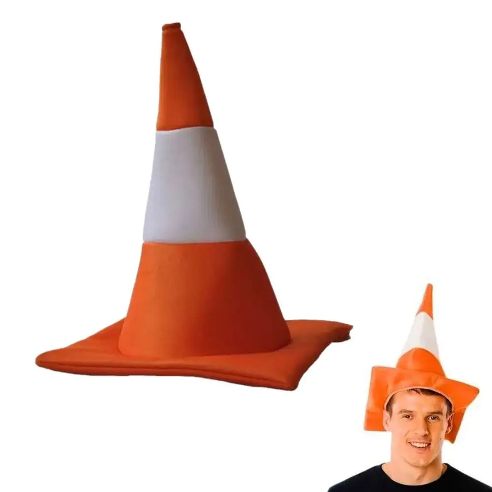 Funny Foldable Traffic Cone Hat