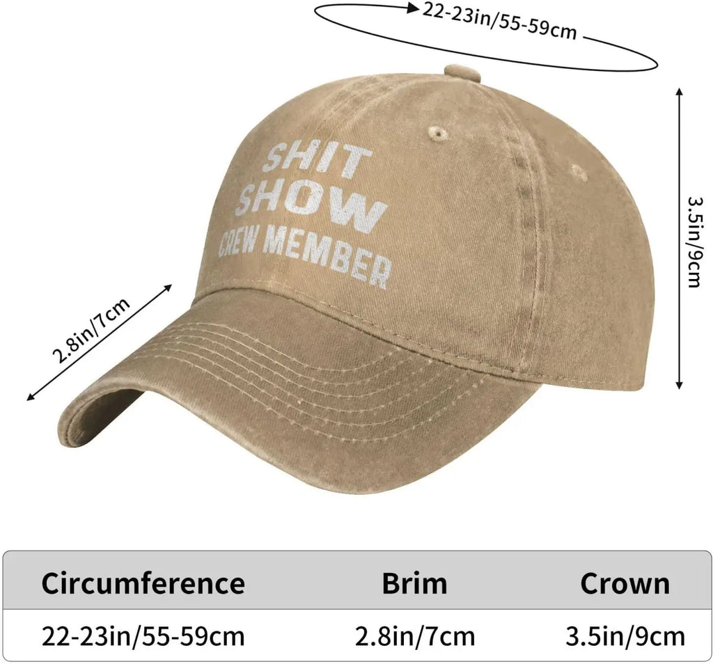 Funny Hat Shit Show Crew Member