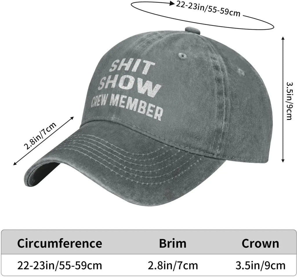Funny Hat Shit Show Crew Member